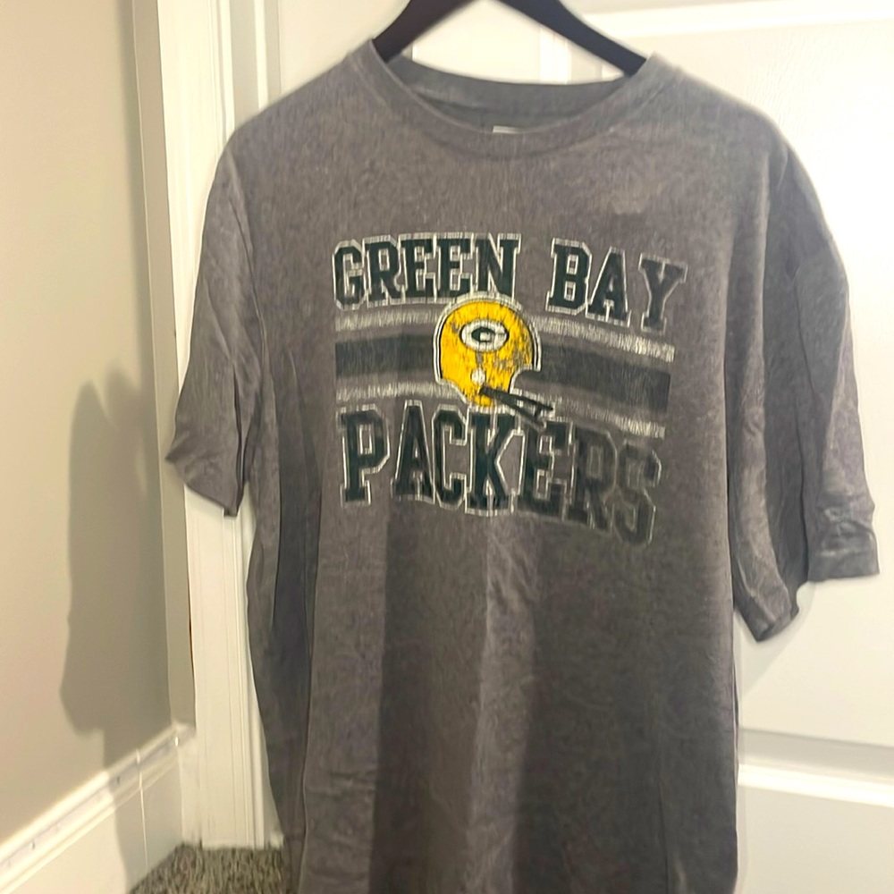 MENS NFL APPAREL VINTAGE GREEN BAY PACKERS TEE